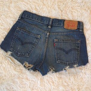 Levi's Blue Jean Shorts
